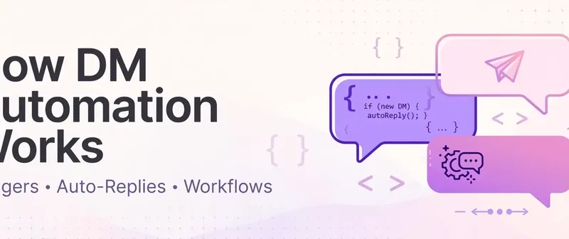 Cover image for How Instagram DM Automation Actually Works: A Developer's Gu